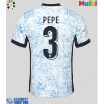 Portugal Pepe #3 Gostujuci Dres EP 2024 Kratak Rukav